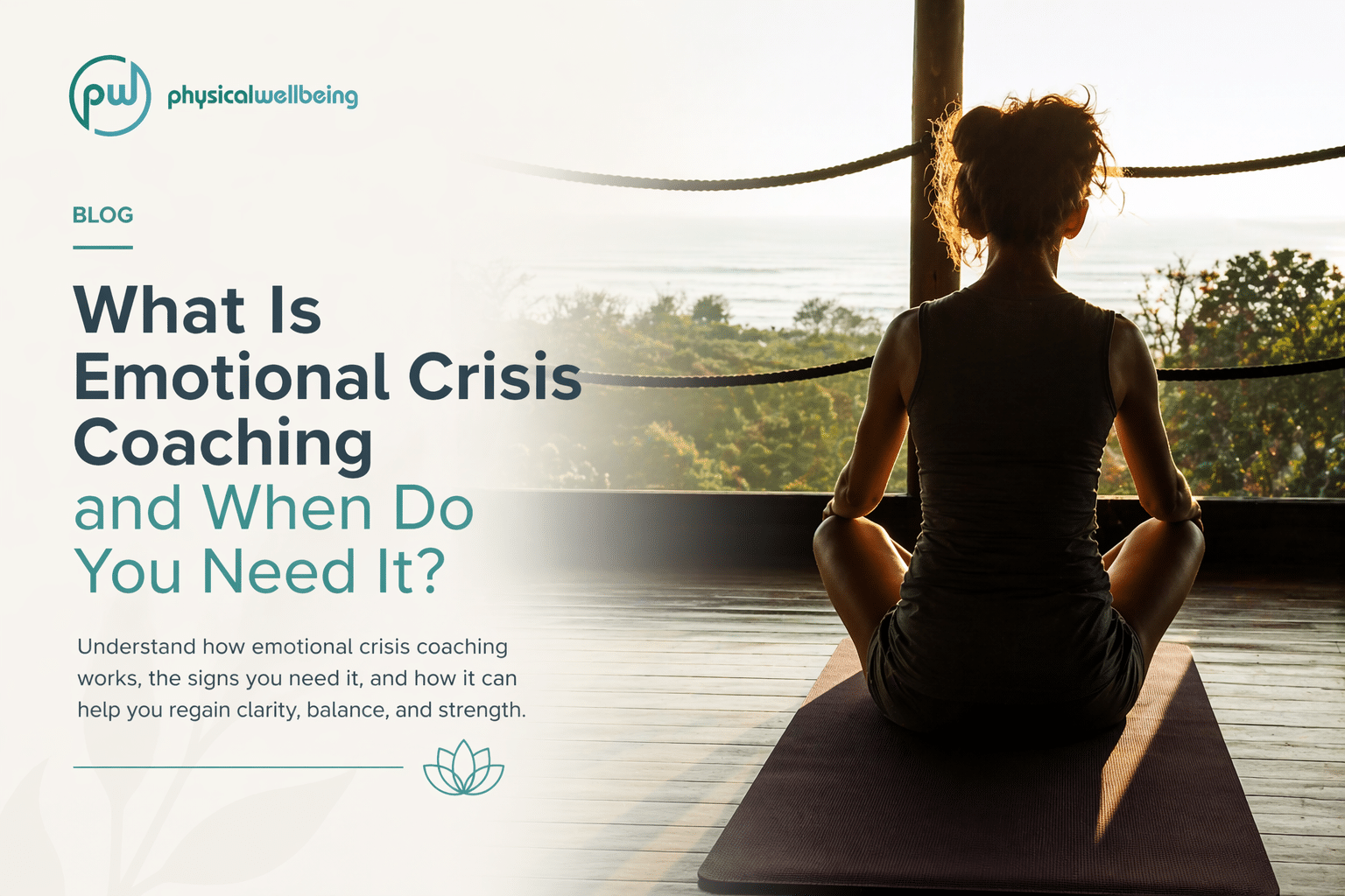 Emotional Crisis Coaching